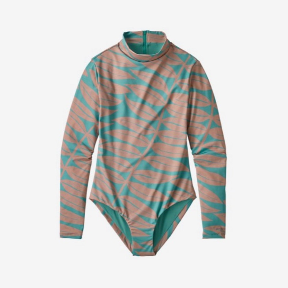 Patagonia Long-Sleeved Swell Seeker One-Piece Swimsuit